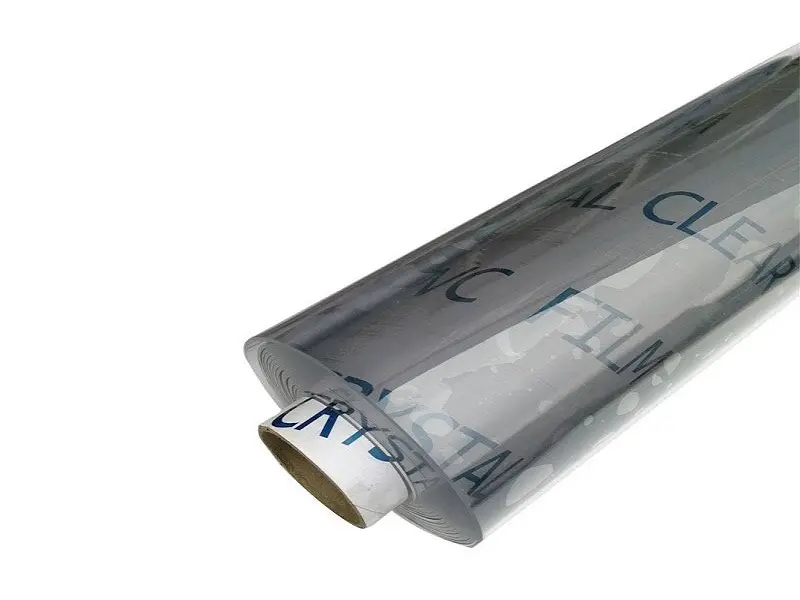 Qualitypvc Film for Plastic Raincoat Over 30 Kinds of Embossing Patterns Transparent 5
