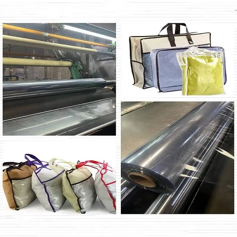 Transparent Vinyl Roll Transparent - - 2