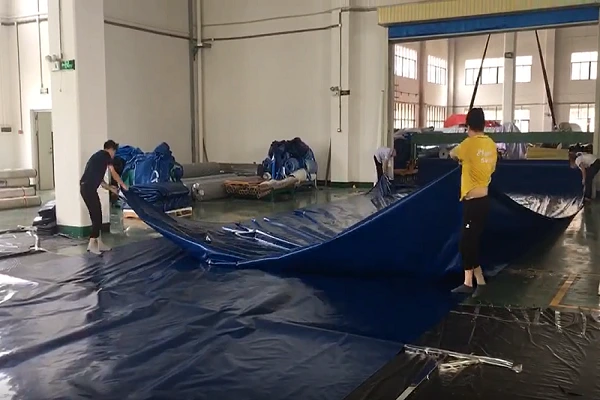 القماش المشمع PVC لبطانة بركة الحديقة وبطانة بركة السمك 1