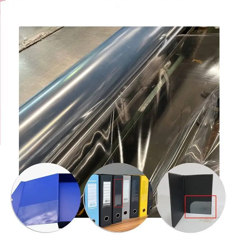Normal Clear / Transparent PVC Film For Plastic (PVC) File / PVC Stationery 1