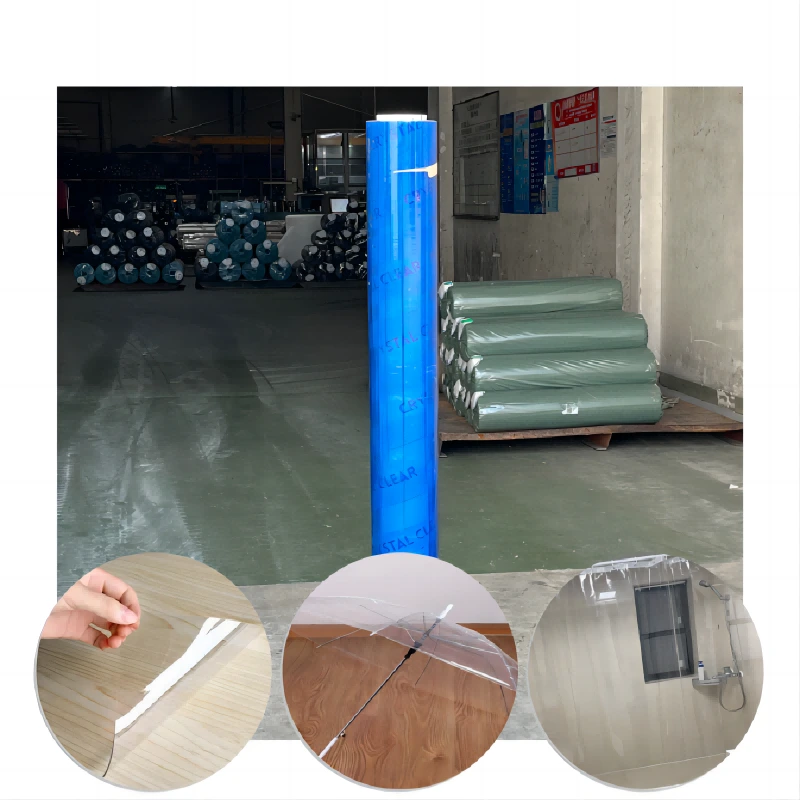 Super Clear Flexible PVC Film 0.07mm-0.7mm Transparent Soft PVC Clear Film Roll  1