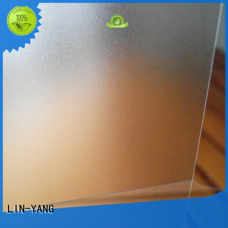 LIN-YANG widely used Translucent PVC Film pvc for umbrella 1
