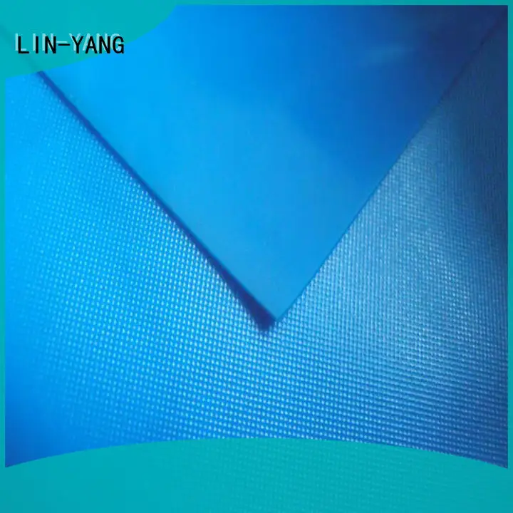 LIN-YANG widely used white pvc film factory price for umbrella 1