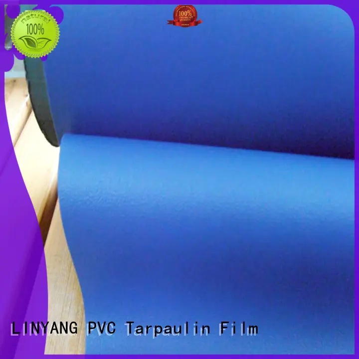 semirigid pvc film manufacturers factory price for handbags LINYANG 1