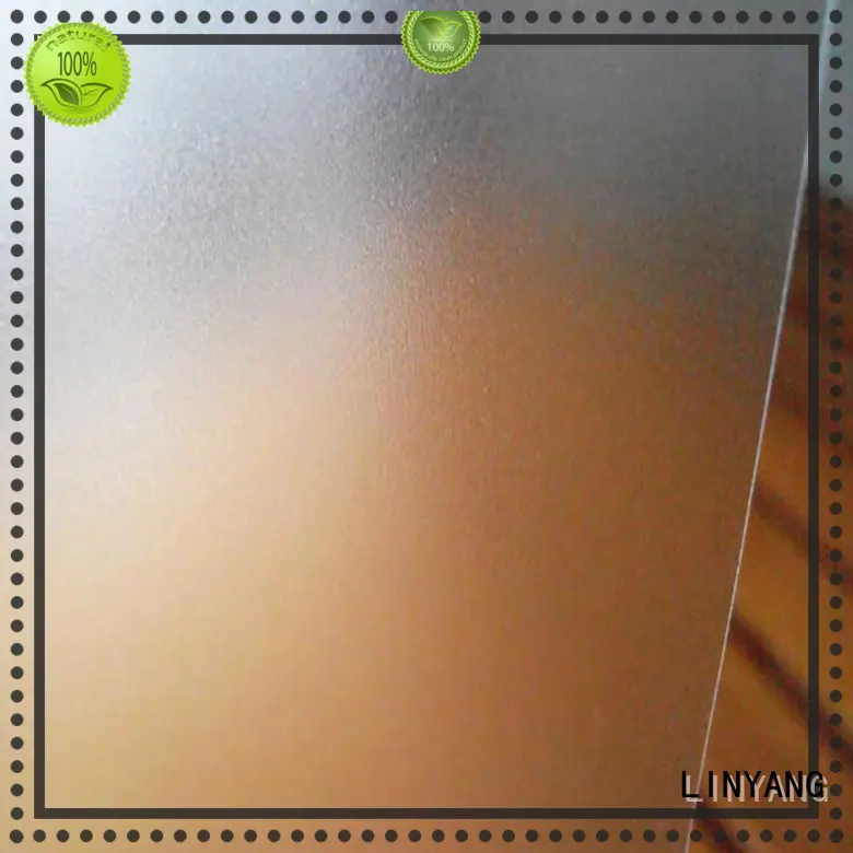 translucent Translucent PVC Film directly sale for raincoat LINYANG 1