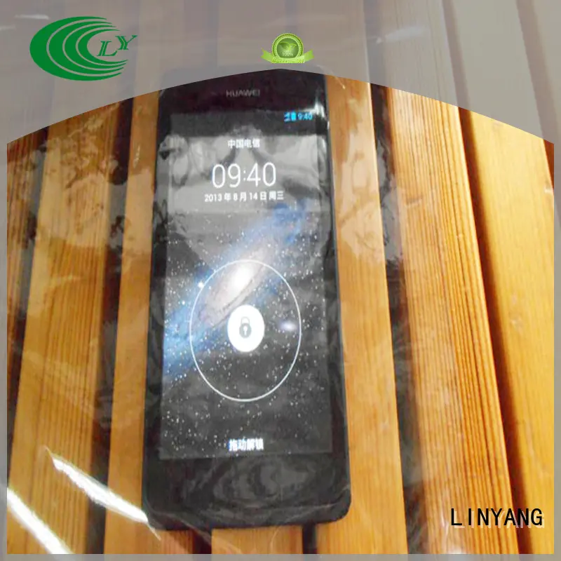 LINYANG standard Transparent PVC Film factory for handbags membrane 1
