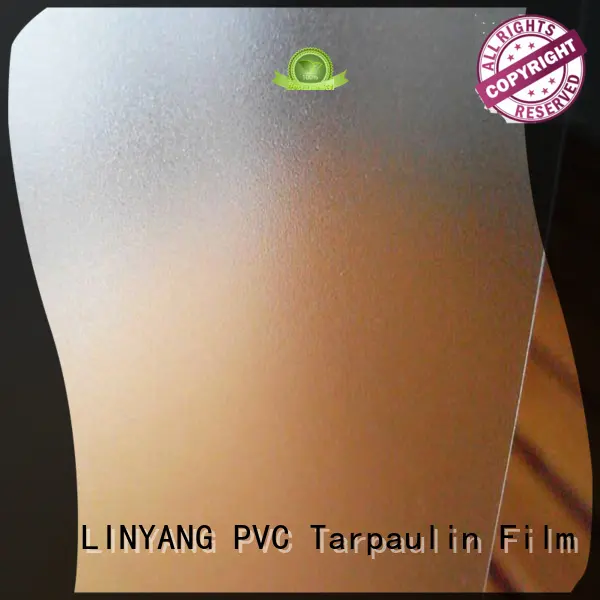 LINYANG durable pvc film eco friendly personalized for umbrella 1