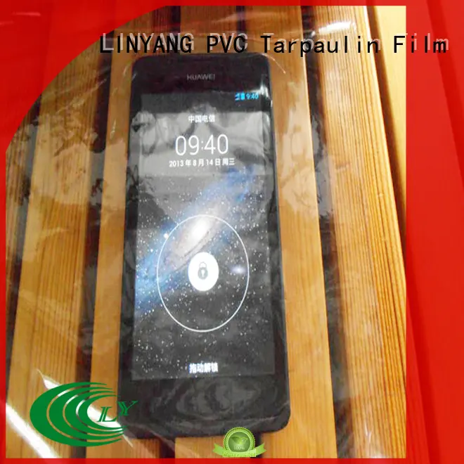 LINYANG standard clear pvc film customized for outdoor 1