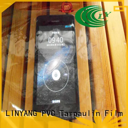 LINYANG waterproof Transparent PVC Film customized for industry 1