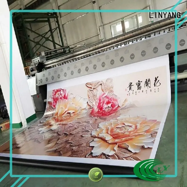 LINYANG pvc banner factory for advertise 1