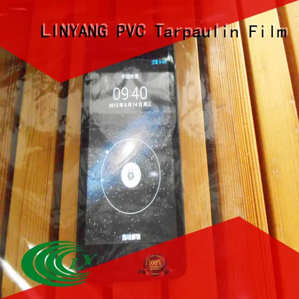 LINYANG anti-UV clear pvc film wholesale for outdoor 1
