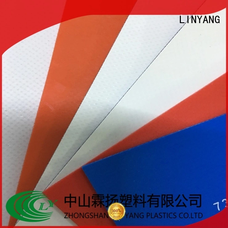 LINYANG waterproof heavy duty tarpaulin supplier for advertising banner 1