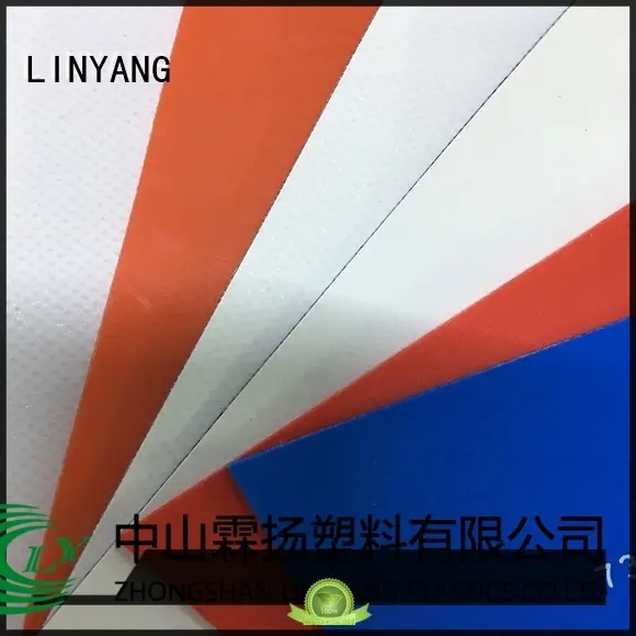 LINYANG the newest pvc coated fabric factory for sale 1