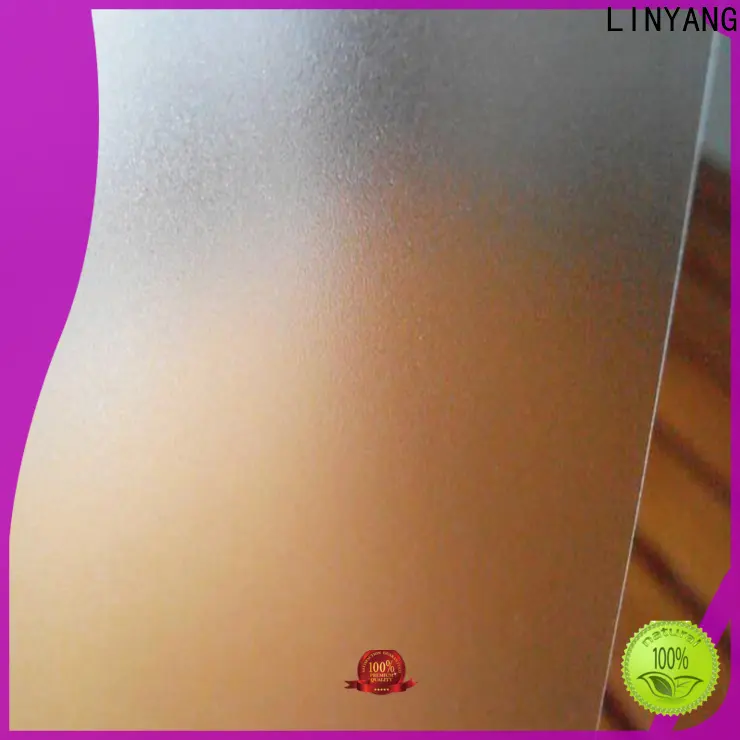 LINYANG translucent Translucent PVC Film directly sale for raincoat 1