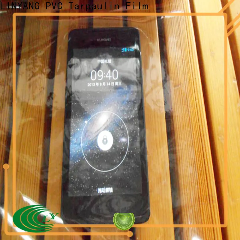 LINYANG transparent Transparent PVC Film factory for outdoor 1