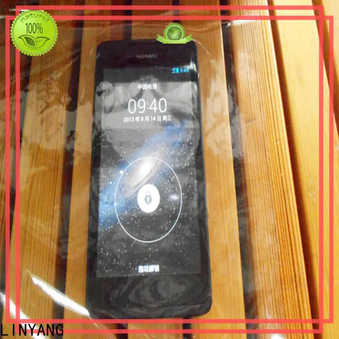 LINYANG transparent clear pvc film factory for handbags membrane 1