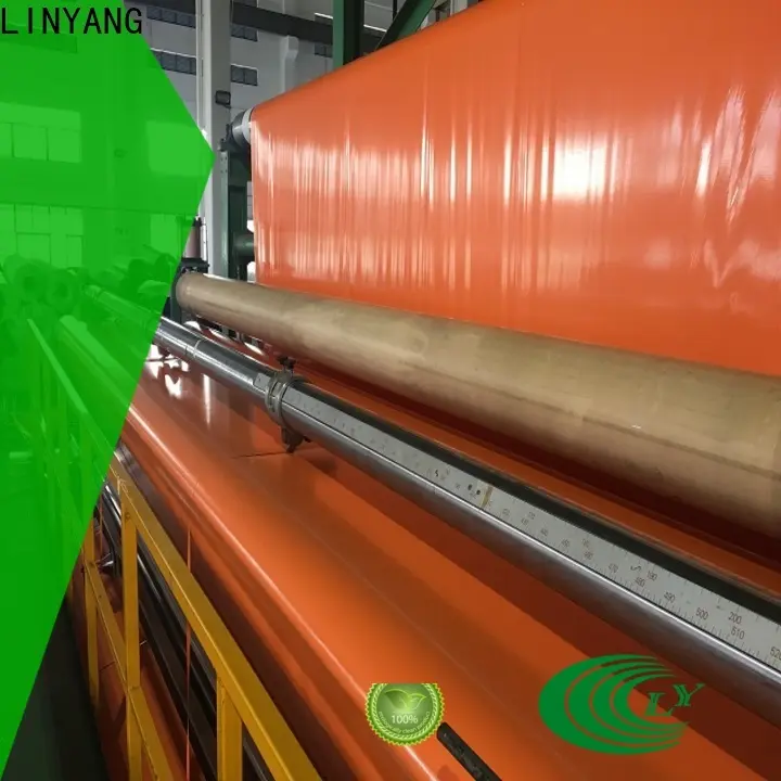 LINYANG pvc coated tarpaulin factory1 1