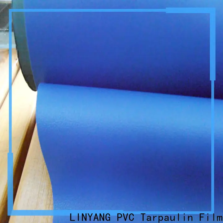 LINYANG semirigid self adhesive film for furniture design for indoor 1