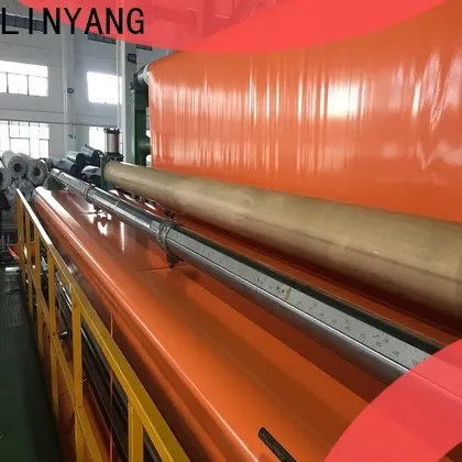 LINYANG pvc coated tarpaulin brand 1