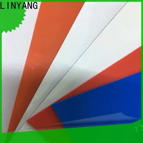 LINYANG pvc pvc tarpaulin supplier for geotextile 1