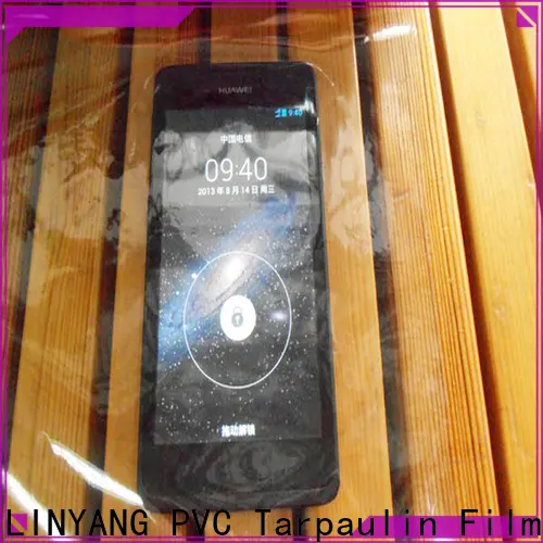 LINYANG waterproof clear pvc film wholesale for handbags membrane 1