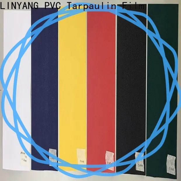 LINYANG best pvc film manufacturer for handbags 1