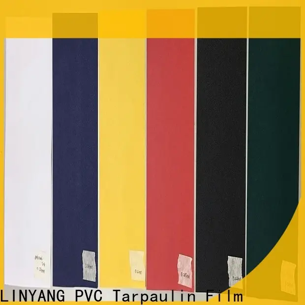 LINYANG waterproof pvc film from China for handbags 1