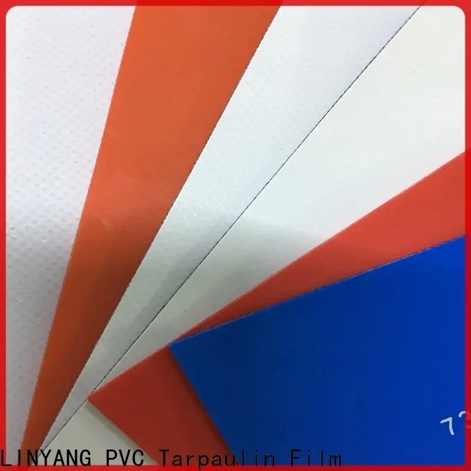 LINYANG weatherability waterproof tarpaulin factory price for advertising banner 1