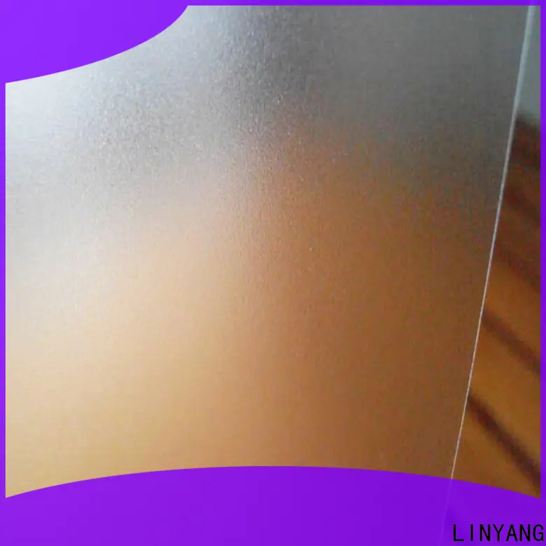 LINYANG translucent Translucent PVC Film directly sale for plastic tablecloth 1
