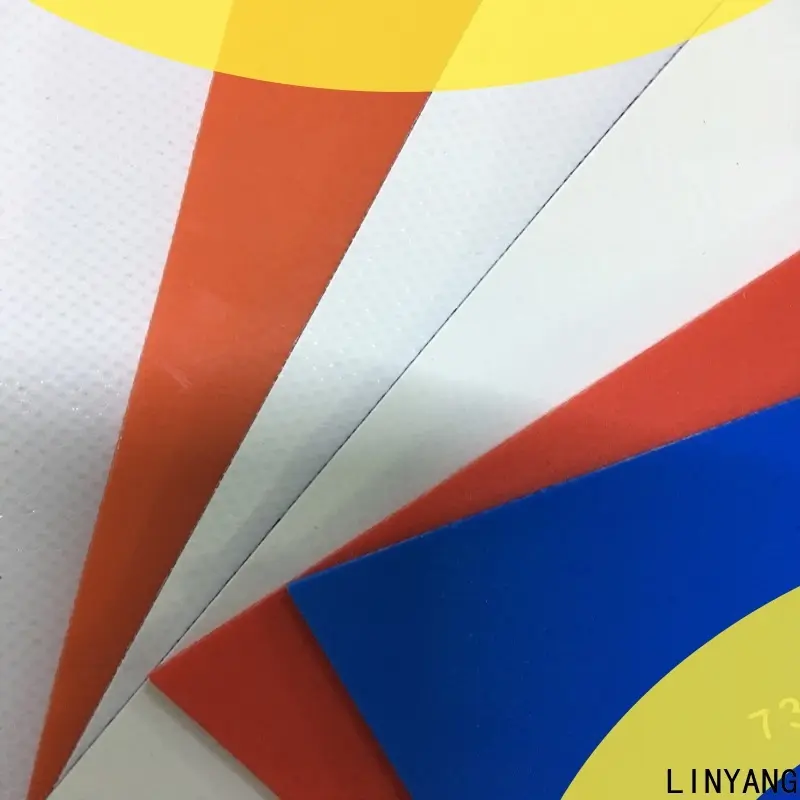 LINYANG waterproof waterproof tarpaulin design for advertising banner1 1