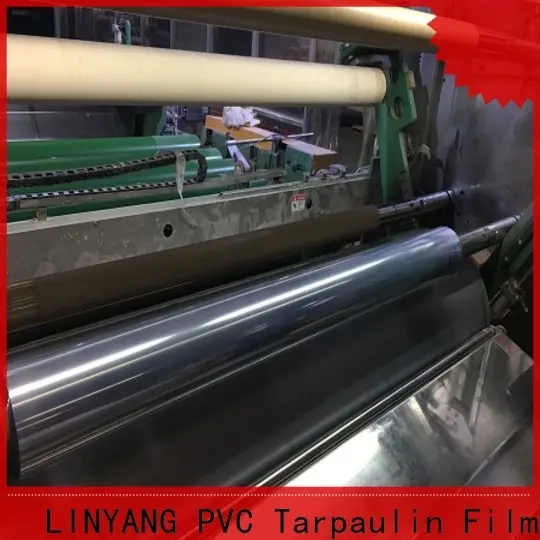 LINYANG custom clear plastic film from China 1