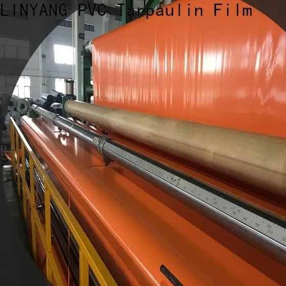 LINYANG cheap pvc coated tarpaulin factory 1