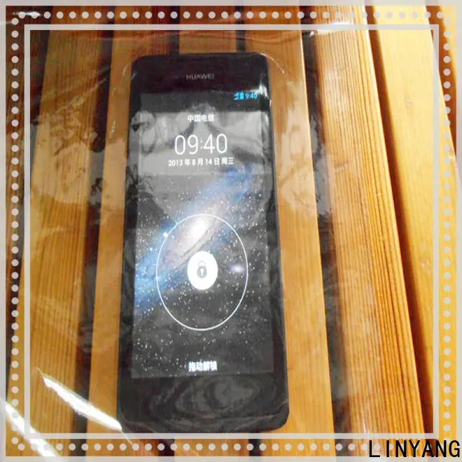 LINYANG waterproof clear pvc film customized for handbags membrane 1