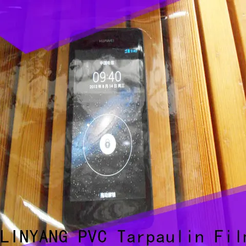 standard clear pvc film film with good price for outdoor 1