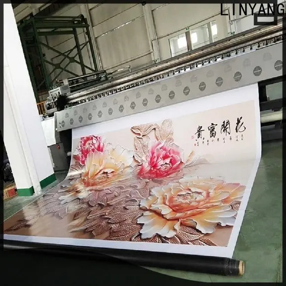 LINYANG flex banner design supplier for importer 1