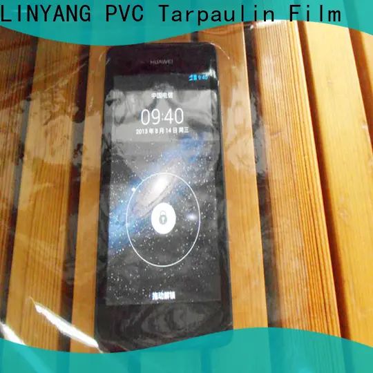 transparent Transparent PVC Film film factory for handbags membrane 1
