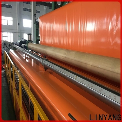 LINYANG affordable pvc coated tarpaulin one-stop services1 1