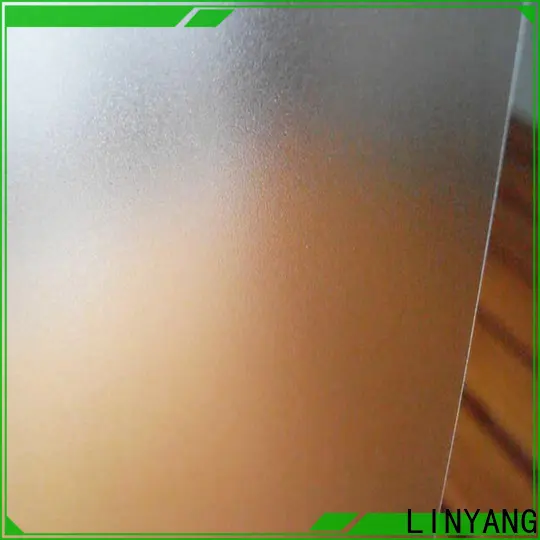 LINYANG antifouling Translucent PVC Film personalized for plastic tablecloth 1