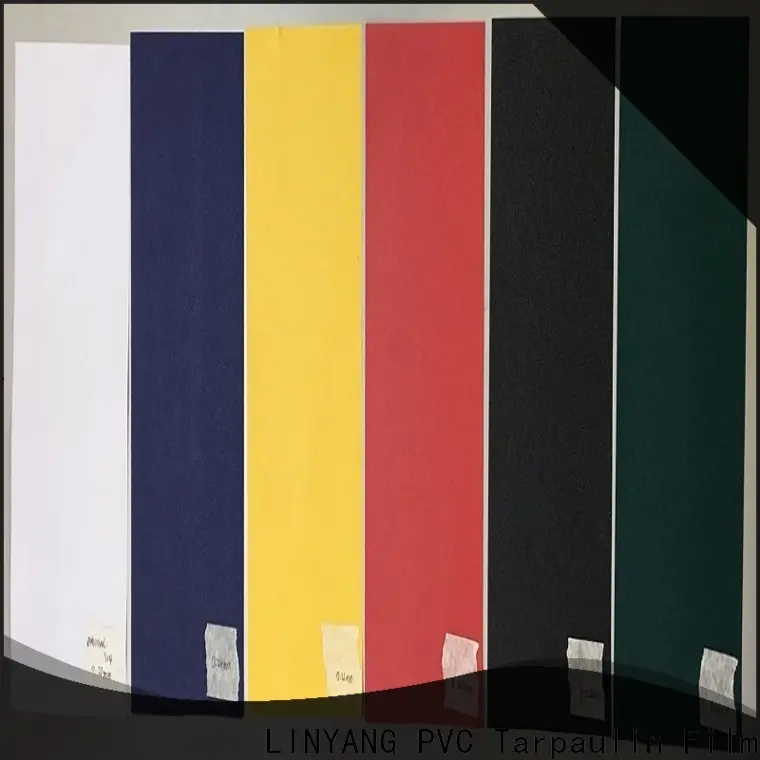 LINYANG cheap pvc film factory 1