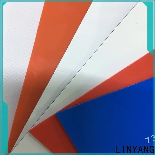 LINYANG tensile waterproof tarpaulin supplier for geotextile 1