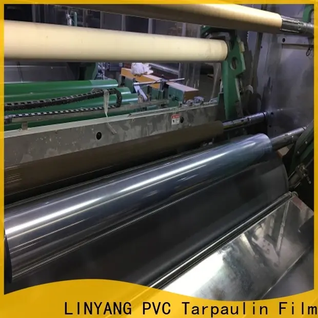 LINYANG clear pvc film factory 1