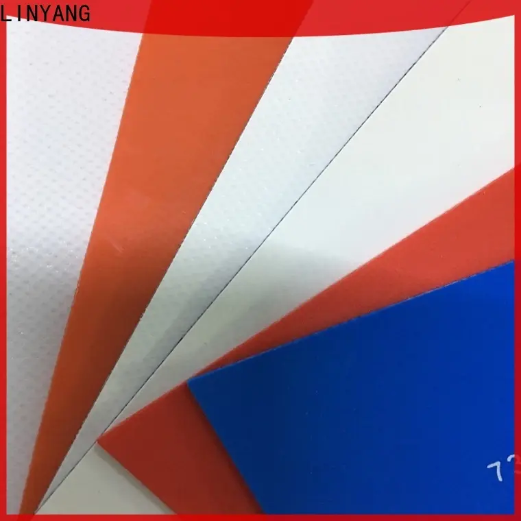 LINYANG the newest PVC Tarpaulin fabric manufacturer for truck cover 1
