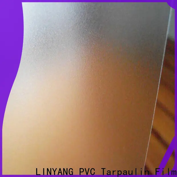 LINYANG pvc Translucent PVC Film manufacturer for umbrella 1