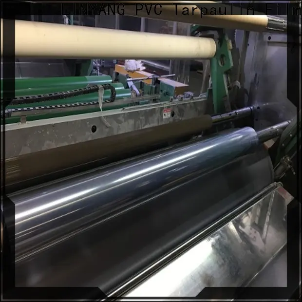 LINYANG custom clear pvc film factory 1