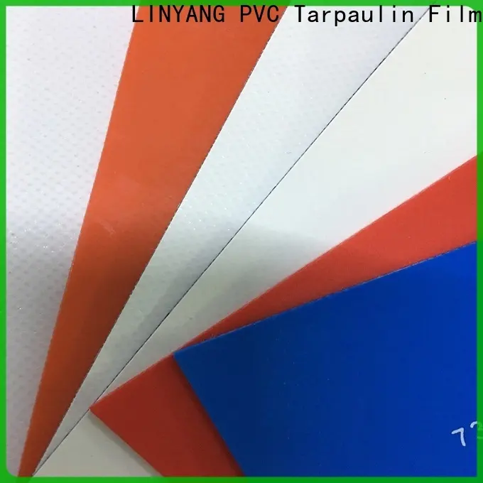 LINYANG waterproof tarpaulin film series for advertising banner 1