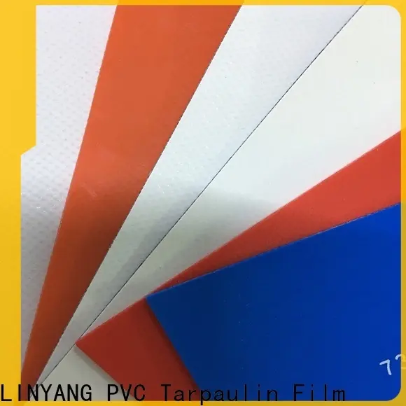 LINYANG pvc coated fabric factory for sale1 1