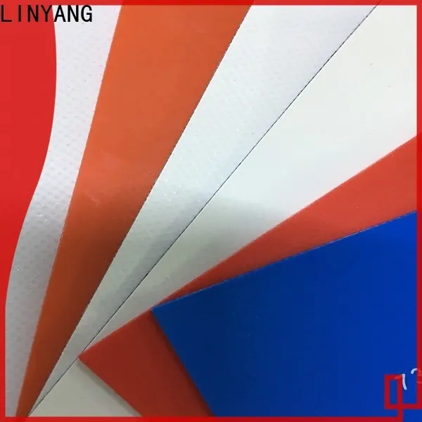 mildew resistant pvc tarpaulin tensile factory price for advertising banner 1