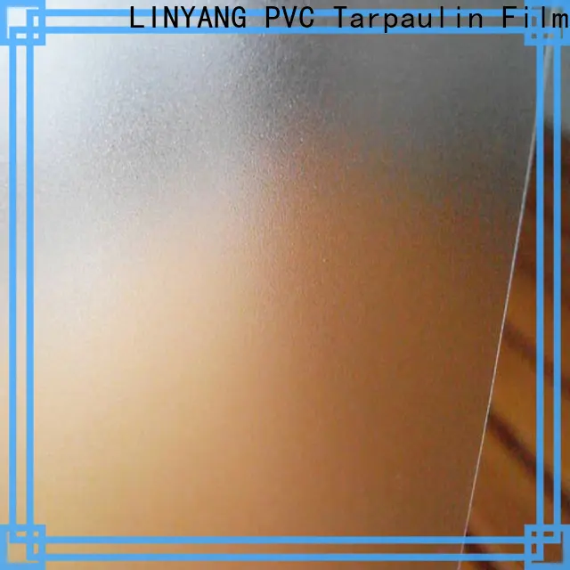 LINYANG film Translucent PVC Film personalized for raincoat 1