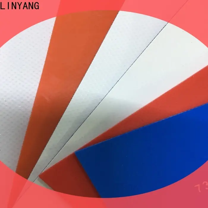 LINYANG pvc coated fabric manufacturer for sale 1