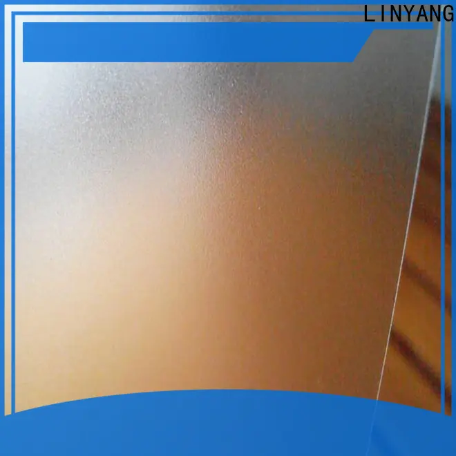 LINYANG translucent Translucent PVC Film from China for raincoat 1